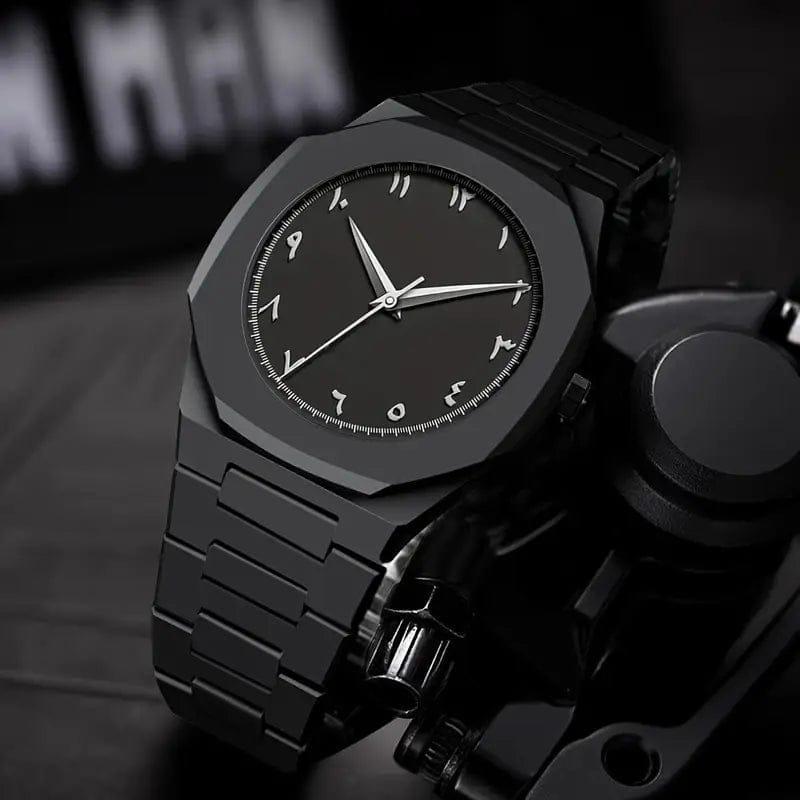 Arabic Aura Black Watch With Box Originel