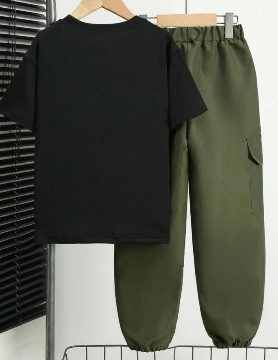 Men's Dri Fit Track Suit -1 Pcs Green Set
