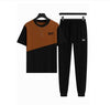2 Pcs Unisex Polyester Printed Track Suit