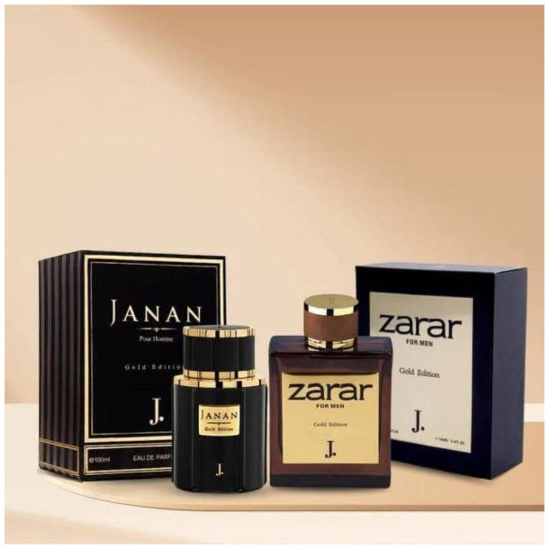 Unisex Perfume Set -2 Pcs Long Lasting & 24 Hrs Sweet Resistant Fragrance